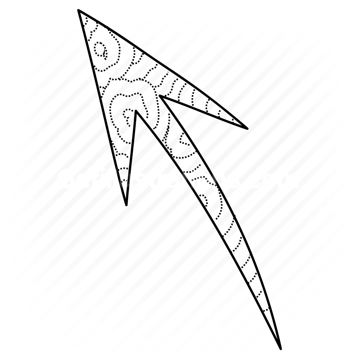 arrow, arrows, up, upwards, increase, ink, line, wood, texture